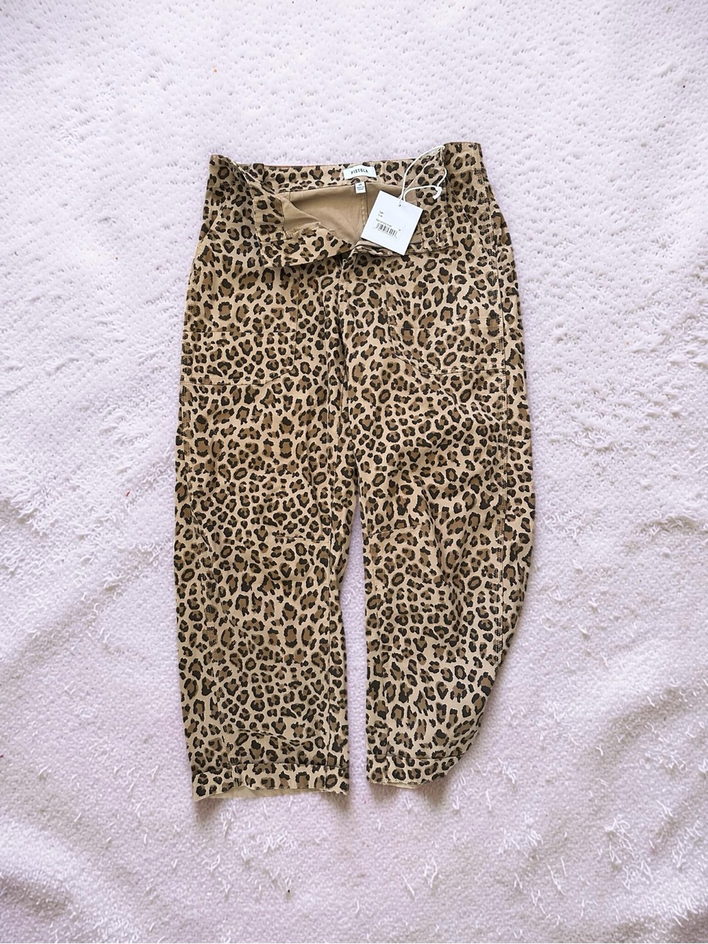 pistola Leopard Print Pants - Brown & Black